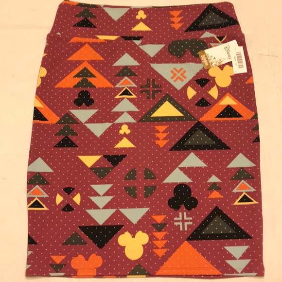 LuLaRoe Dresses & Skirts - Lularoe DISNEY Cassie skirt Minnie Mouse ears 3XL